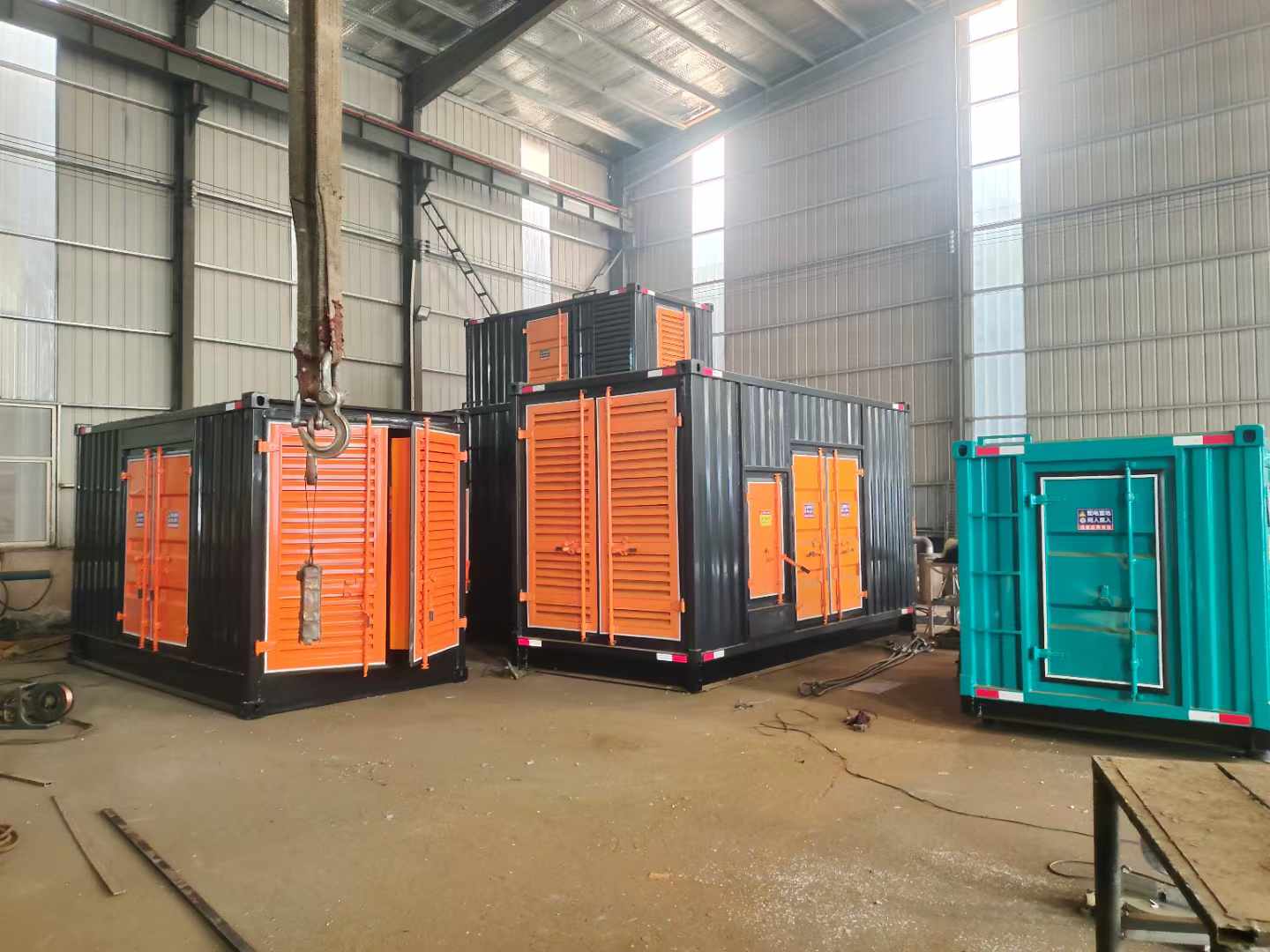 多宝镇500kw柴油发电机组可以带动多少功率设备?